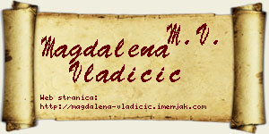 Magdalena Vladičić vizit kartica
